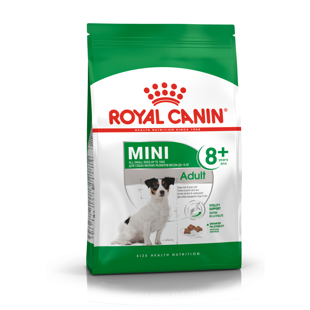 Royal Canin Dry Mini Adult 8+ Complete feed for dogs